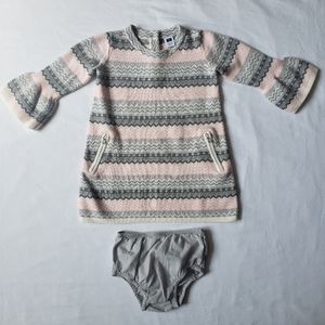 Janie and Jack Baby Girl 18-24M Bell Sleeve Dress